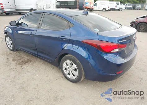 2016 Hyundai Elantra Se из США, поврежденный, VIN 5NPDH4AE7GH783214